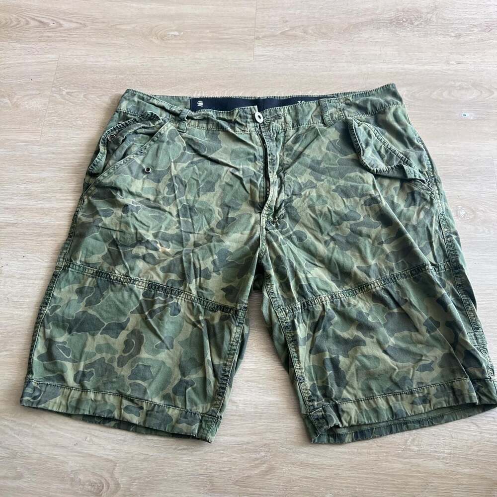 G-Star RAW Rovic Camo Cargo Shorts